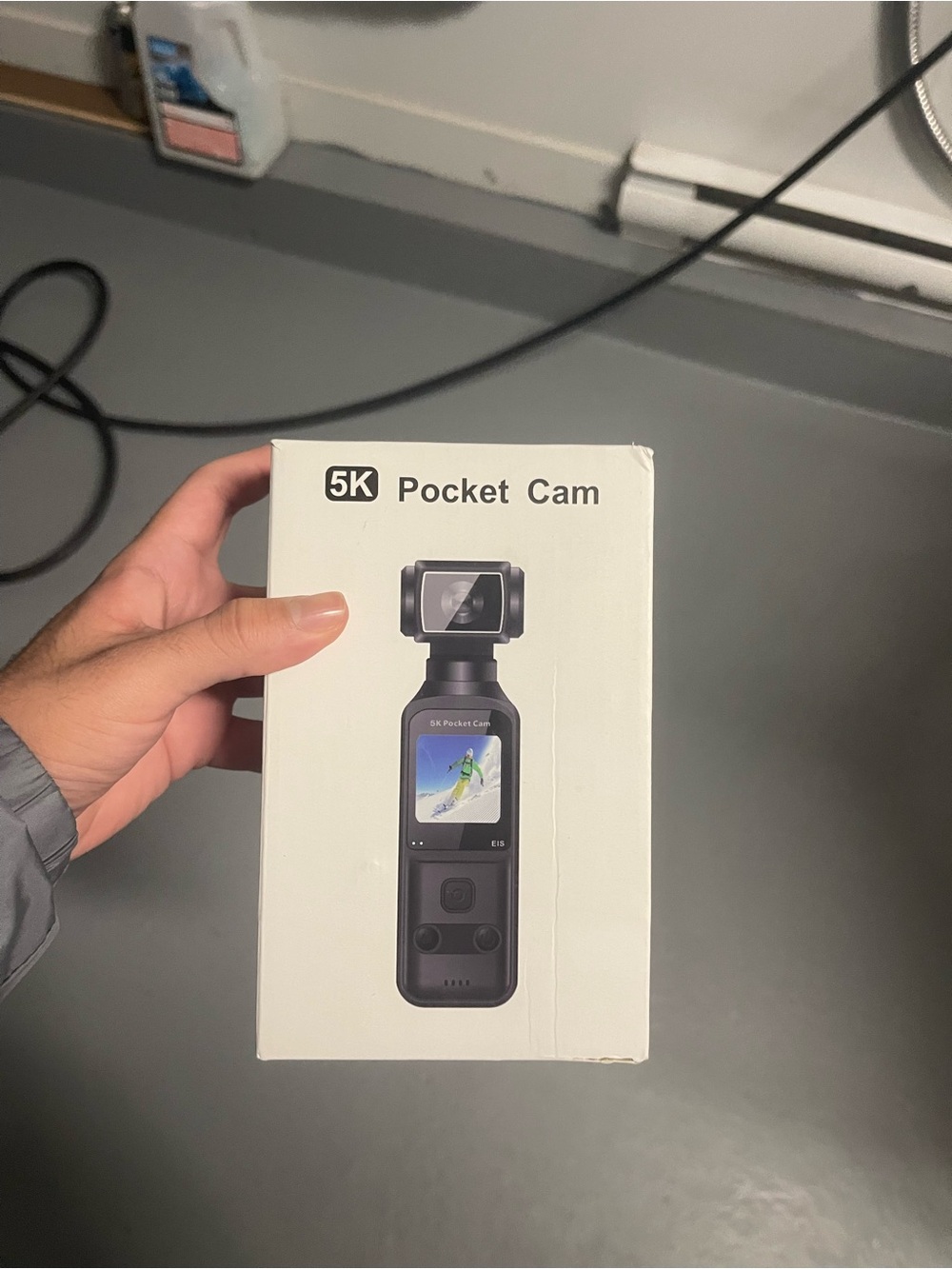 5K Pocket Cam Handheld Camera - Black